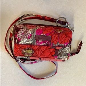 Vera Bradley wallet + matching lanyard